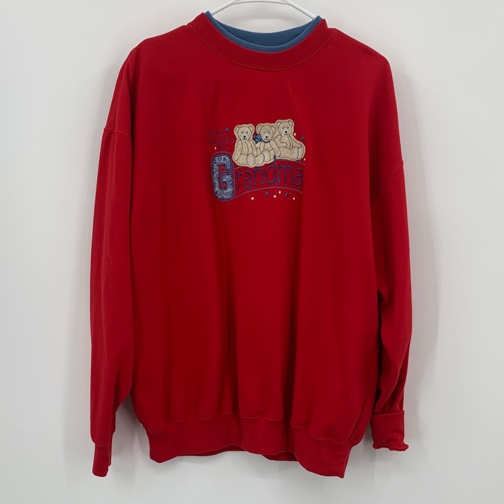 M & C Sportswear Vintage Grandma Crewneck Sweatshirt Women’s Size XL